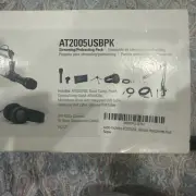 Audio-Technica AT2005USB Wired Professional Dynamic Microphone - AT-EDU25
