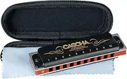 [CASCHA] Professional Harmonica, Key of G, Diatonic Blues Harmonica Set, Mouth Organ for Adults with Case and Care Cloth