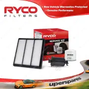 Ryco Oil Air Fuel Filter Service Kit for Mitsubishi Magna TR TS KR KS
