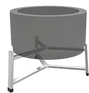 Camping Fire Stand - Fire Pit Cooking Stand, Campfire Grill Rack | Adjustable Fire Pit Grate Outdoor Cooking Support, Sturdy Campfire Stand for Safe Open Frame Grill and BBQ