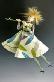 *NEW* Cloth Art Doll (Paper) Pattern "Aria" By Cindee Moyer