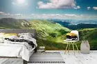 3D Mountain Landscape Wallpaper Wall Mural Removable Self-adhesive 124