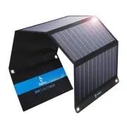 BigBlue 28W Solar Panel Small 3 USB Ports 5V 4.8A 25.4% Conversion Efficien 506