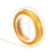 11Yard Stretchy Bracelet String 0.5mm Elastic Crystal String Bead Cord Gold Tone