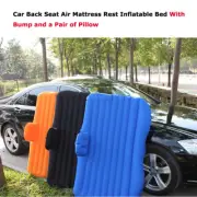 Inflatable Car Back Seat Mattress Rest Inflatable Bed With Bump and Pillow
