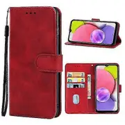 Leather Phone Case For Samsung Galaxy A03s 166mm Version