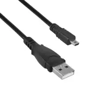 USB Battery Charger +Data SYNC Cable Cord For Sony Cybershot DSC W810 B/S Camera