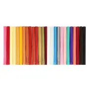 26 Colors Wax Seal Sticks, 26 Pack Sealing Wax Sticks Glue Gun, Assorted Colors