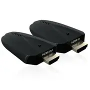 Wireless HDMI Transmitter and Receiver 4K Input Supported Plug and Play 2.4G/5G HDMI Extender kit for Video and Audio Transmission for Laptop/PC