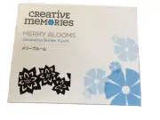 Creative Memories Merry Blooms Decorative Border Punch Scrapbooking