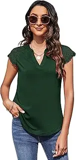 [Romanstii] Comfy Summer Shorts for Women Drawstring Elastic Waist Beach Shorts with Pockets