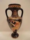 Greek Goddess Demeter and God Zeus Rare Ancient Greek Art Pottery Vase Amphora