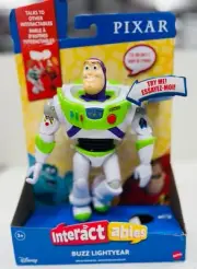 Pixar Interactables Buzz Lightyear Talking Action Figure, 12”