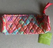VERA BRADLEY On A Roll Pencils, Pens, Mini Cosmetic RETIRED NWT