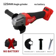 Milwaukee 125mm Braking Brushless Angle Grinder 3 Gears M14 Electric Cordl