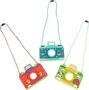 Hohopeti Kaleidoscope for Children Kids Camera Toys Paper Camera Creative Educational Toy Multi-Prism Present Color
