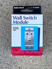 Radio Shack plug 'n power X-10 Wall Dimmer Light Switch Module 61-2683A