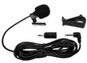 FingerLakes Car Microphone Mic Fits 3.5mm & 2.5mm Bluetooth Enabled Stereo Audio