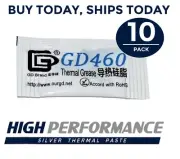 10PC LOT 0.5G High Performance Silver Thermal Paste Compound Grease CPU GPU Gray