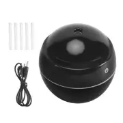 USB Diffuser Ultrasonic USB Diffuser Oil Diffuser Aromatherapy Black O9E99256