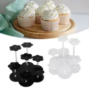 Acrylic Display Stand Figures Perfume Organizers Storage Risers Cupcake Dessert
