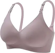 [Dressnu] Breastfeeding Bra Without Steel Ring Large Size Breastfeeding Maternity Underwear