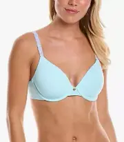 Natori 732080 Women's Pure Luxe Custom Coverage Contour Clearwater 32DDD $72 NWT