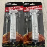 Set Of 2 Flavour Injector Marinade Syringe L#3