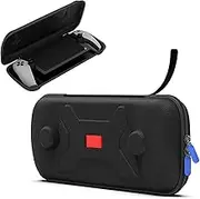 Buziba Storage Bag Hard Shell Protective Carry Case for PS5 PlayStation Portal Handheld Game Console Portable Travel Handbag for Console and Accessories