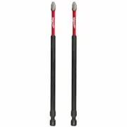 MILWAUKEE SHOCKWAVE™ Power 150mm (6") Phillips #2 Screwdriver Bit - 2 Piece 48324902