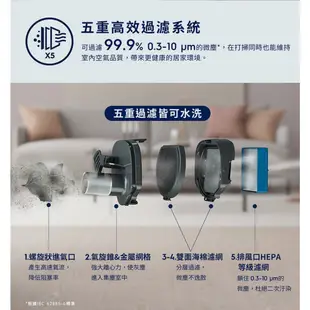 Electrolux 伊萊克斯 極適家居700直立濕拖吸塵器(EFS71435 靜謐棕) 贈 淨汙分流清洗槽