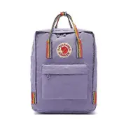 School student backpack college bookbag travel bag arctic outdoor leisure waterproof fox rainbow belt Violet