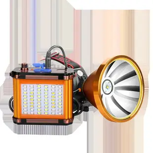 4核P70頭燈強光LED充電防水感應頭戴式手電筒超亮釣魚米礦燈3000