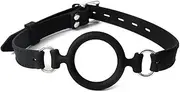 Sex Bondage Couples Open Mouth Gag BDSM Bondage Restraints Ring Harness Strap Fetish Sex Toys O-Ring Oral Gags Cosplay for Couples on Bed Restraints Toys