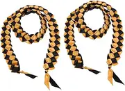 [GAROZATION] Graduation Season Necklace Choker Necklaces Grad Decor Floral Garland Graduation Ribbon Lei Graduation Honor Cord Honor Cord for Graduation Students Graduation Lei Polyester