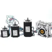 1:10 Worm Geared Stepper Motor 57 Hybrid Stepper Speed Reducer 1.2N-2.8N Torque