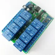DC 12V 8 Channel Android Phone Bluetooth Compatible Control Relay Module