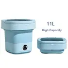 11L Portable Foldable Socks Underwear Mini Washing Machine for Travel Camping AU