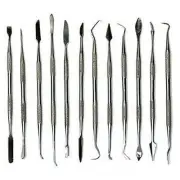 Spatula, Carver Pick, 12-Piece WaxTool Set,