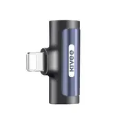 Kivee Iphone 8 Pin To Iphone 8 Pin Audio Plus Charging Adapter
