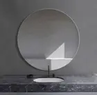 600mm 750mm 900mm Round Frameless Bevel Edge Wall Mounted Bathroom Mirror