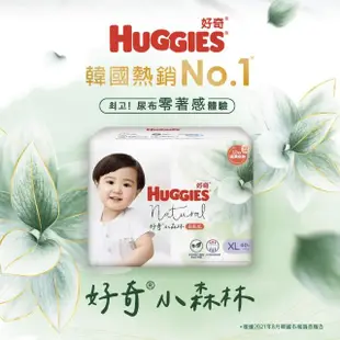 【HUGGIES 好奇】小森林 新生禮箱 黏貼型S+好動褲M (紙尿褲/尿布/箱)