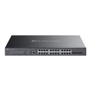 TP-Link SG3428XMPP Omada 24-Port Gigabit and 4-Port 10GE SFP+ L2+ Managed Switch with 16-Port PoE+ & 8-Port PoE++