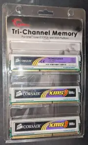 CORSAIR XMS3 6GB (3 x 2GB) DDR3 1333 (PC3 10666) Triple Channel Kit