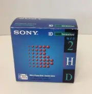 SONY 2HD IBM Formatted 10 count Diskettes Micro Floppy Disk / Double Sided