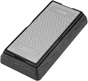 Sharpening Stone, 175 x 88 x 30 mm, 1000 Diamond Sharpener, Kitchen Knife, Whetstone with Silica Gel Base for Knives, Fine Grinding, Polishing