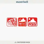 [MONT-BELL] STICKER MONT-BELL郵票貼紙 (1124329)