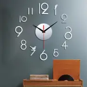 Wall Clock Stickers 3.5" Hour Hand 3D 60cm Diameter Acrylic Beautiful