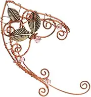 [SHERCHPRY] 2pcs Clip-on Ear Cuff Earrings Non Pierced Metal Hook for Fairy Costumes Parties