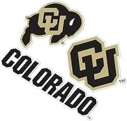Desert Cactus University of Colorado Stickers Buffaloes CU Buffs Vinyl Decals Laptop Water Bottle Car Scrapbook T5 (Type 5-1)